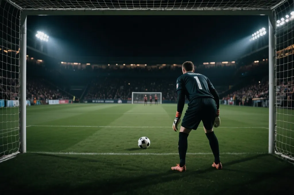 点球大战与绝杀瞬间的球场氛围插图